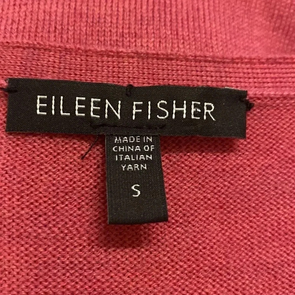 Eileen Fisher wool cardigan size S - Picture 5 of 6